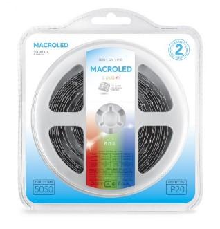 TIRA DE LED 5050 5MTS RGB IP66  RGB-B300-FW12-66